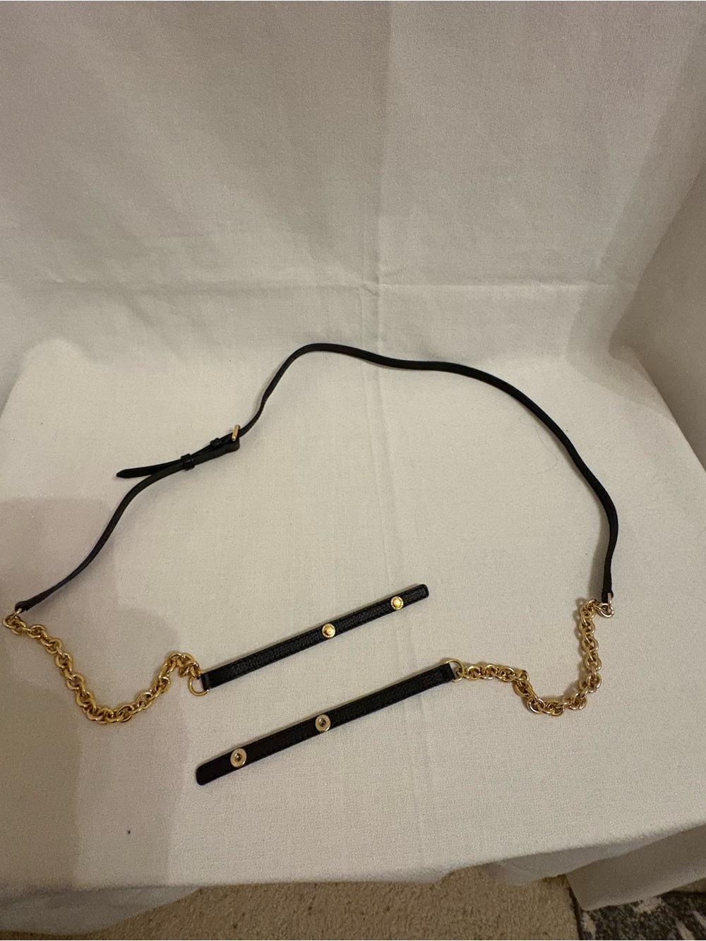 Burberry Long Button on purse strap for Burberry Gold Chain Accent